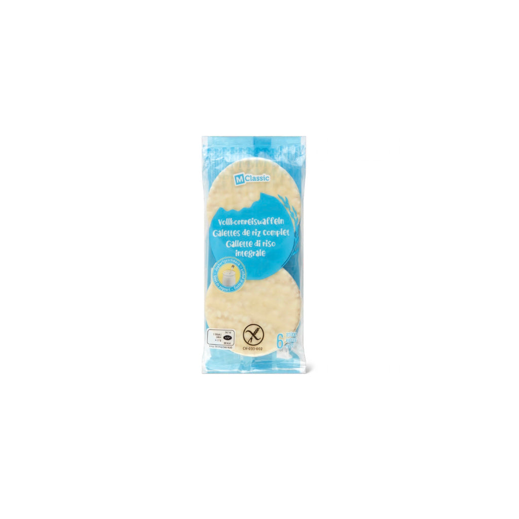 Galettes de riz complet Yogourt sans gluten