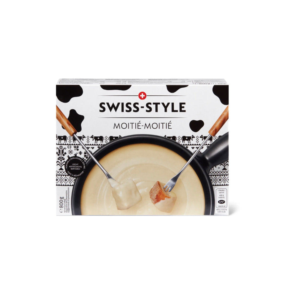 Swiss Style Fondue Moitié-moitié - 2x400g